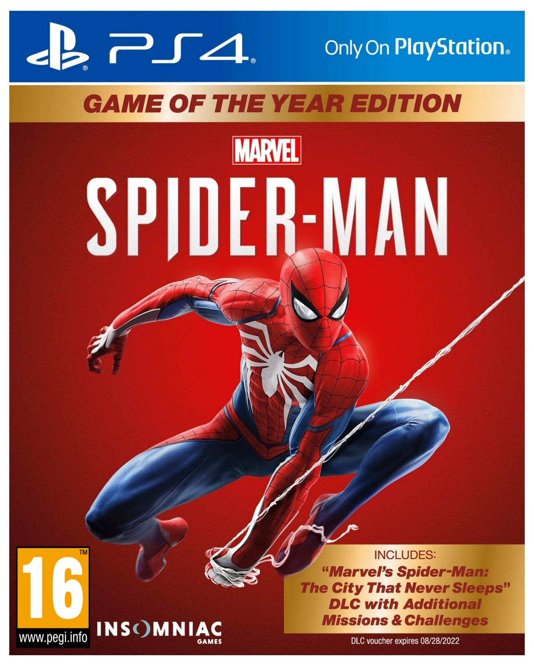 Sony Marvel's Spider-Man Game of the Year Edition (PS4)