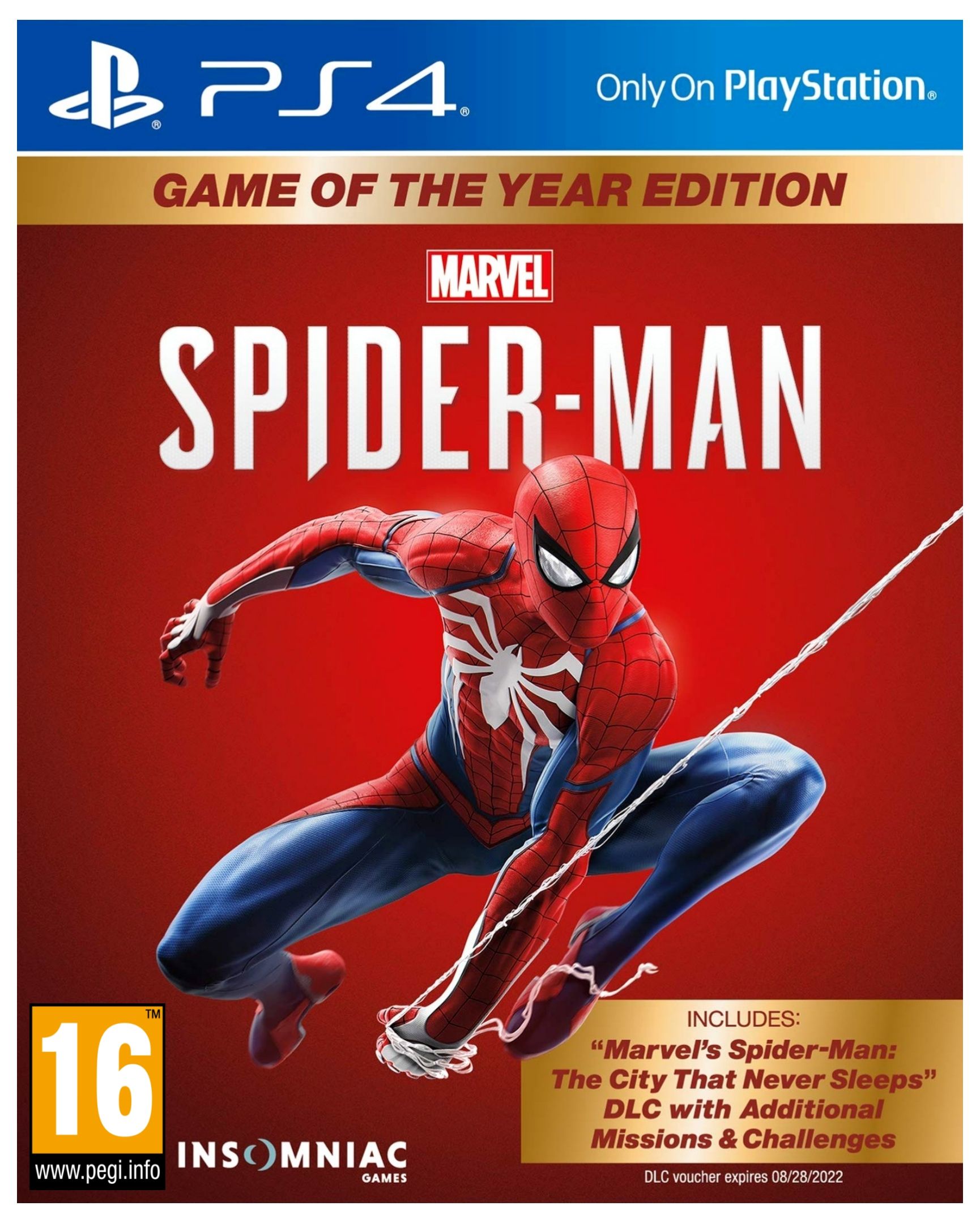 Sony Playstation Marvel's Spider-Man - Game of the Year Edition - PS4