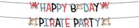Folat Party Products Folat Letterslinger Set - Pirate Party - 1,5 meter