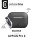 Cellularline Bounce - AirPods Pro 2 Zwart Silicone