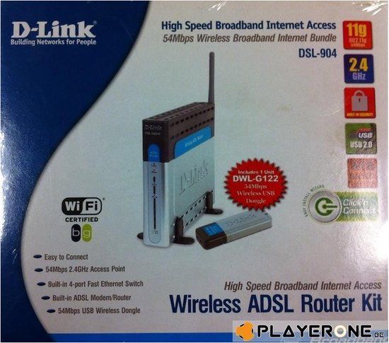 D-Link Wireless ADSL Router Kit