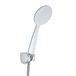 GEDY G-Tendence 06, universele handdouche, 1 straal, flexibele douchekop, 150 cm, wit/chroom
