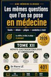 LES MÊMES QUESTIONS QUE L'ON SE POSE EN MÉDECINE 2026 TOME XII