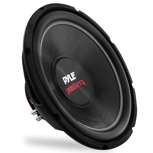 Pyle 15" Auto Subwoofer Luidsprekers – 2000W High-Power Bass Surround Stereo Systeem, Non-Press Papier Conus, 92 dB, 4 Ohm, 95 oz Magneet, 2.5" Voice Coil