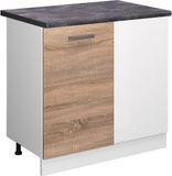 Vicco R-Line Hoekkast – 86 cm, WB Antraciet Sonoma
