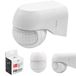 Maclean PIR-bewegingssensor 12-24 V, infrarood, IP44, wit, bereik 12 m, max. belasting 60/120 W, MCE623 W
