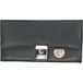 Alassio 42080 - kelnerportemonnee met metalen ketting en karabijnhaak, van nappaleder, ca. 18,5 x 9,5 x 3 cm, zwart