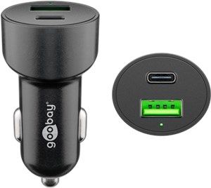 Goobay - USB-C PD Car Charger - 48W - Black