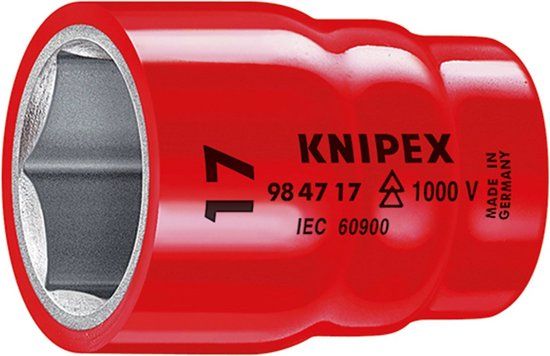 Knipex Dop voor ratel 1/2 " - 19 mm VDE - 98 47 19 - 984719