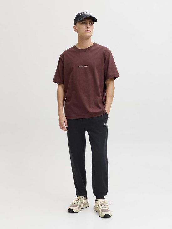 JACK&JONES JPSTGORDON ARCHIVE SWEAT PANTS NOOS Jongens Broeken Zwart L