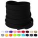 2 Olukssck 2 paar premium platte 10mm veters voor sneakers, zwart, 120cm