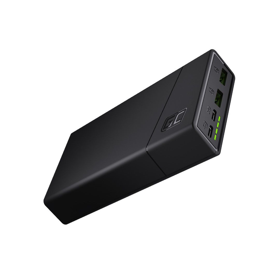 GREEN CELL PBGC03 Powerbank - 20000 mAh - Zwart