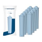 Wessper waterfilterpatronen voor koffiemachine, compatibel met Jura – 9 stuks