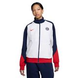 Nike Jas Paris Saint-Germain Dames Dri-Fit Strike Anthm Jkt, White/Midnight Navy/University Red, FN9472-100, L
