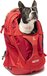 Kurgo G-Train K9 Pack - Chili Red - Comfortabele Hondenrugzak voor Kleine honden tot 11 kg - Rood