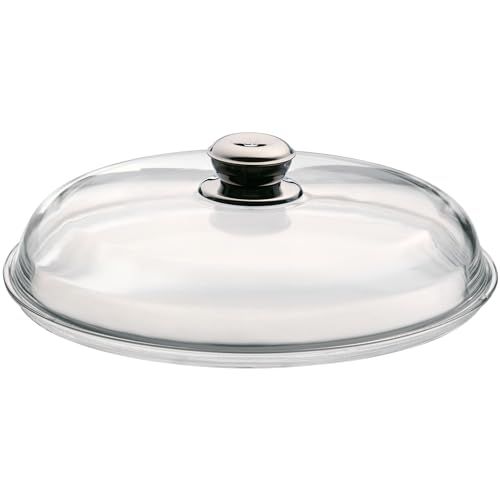 WMF 32 cm RVS Jumbo Glazen Deksel Oven Pan
