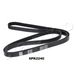 JAPKO Courroie trapézoïdale à nervures 6PK2240