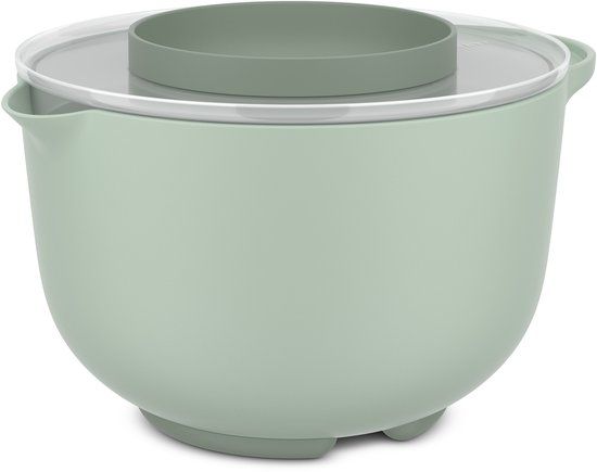 Mepal Beslagkom met spatdeksel Chef it - 3 l - Nordic sage