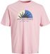 JACK&JONES JWHTULUM LOGO TEE SS CREW NECK Hommes T-shirts XL Violet Coton