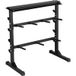 Yaheetech Support Haltères Repose-barre Présentoir Disques De Poids Charge Env. 300 Kg 100 X 53 X 102,5 Cm Rack De Rangement