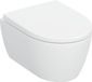 Geberit iCon hangtoilet – compact – TurboFlush – diepte 49 cm – met softclose zitting – mat wit