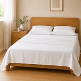Microvezel Laken Set 180x190+25 / 230x240, Wit