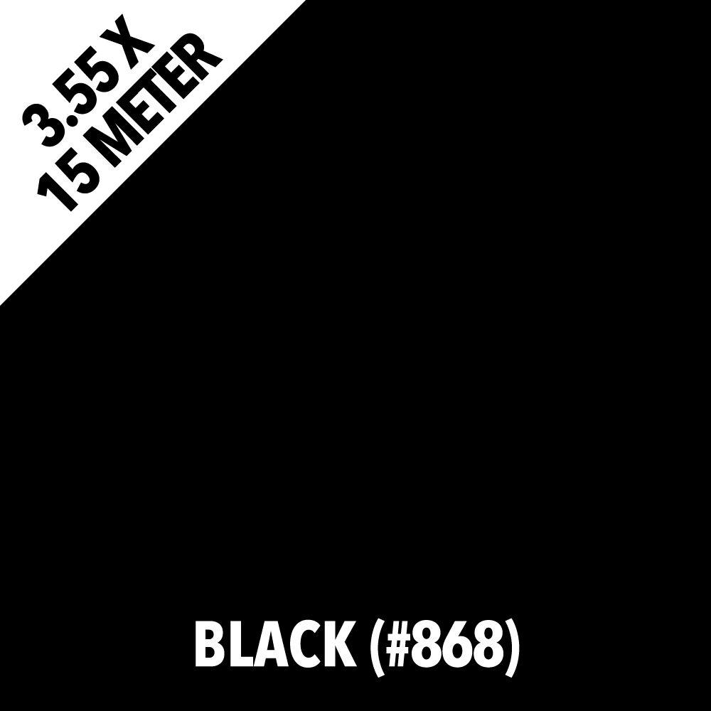Colorama 868 Black 3 55x15m