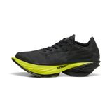 PUMA x ASTON MARTIN ARAMCO F1® TEAM Fast-R NITRO Elite 3 hardloopschoenen voor Dames, Groen/Zwart, Maat 38,5
