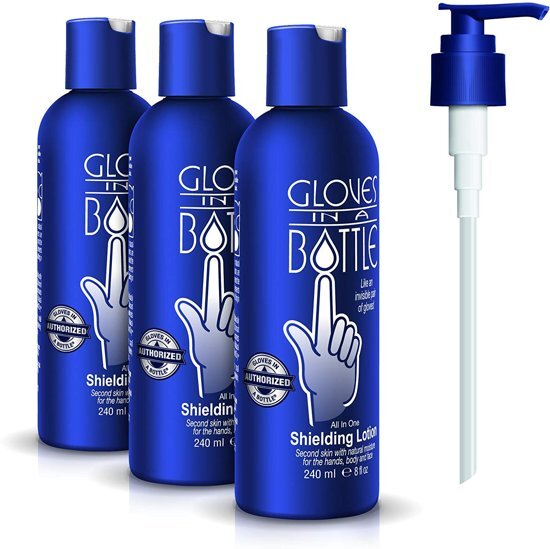 Gloves In A Bottle (GIAB) Voordeelverpakking 3x 240ml Eczeem en droge huid