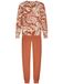 Pastunette Premium Pyjama Eternal Viscose Beige/Terra Maat 46