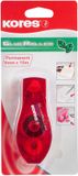 Kores Lijmroller, 8mm x 10 meter, Rood