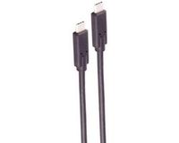 ShiverPeaks BS13-63155 USB-kabel USB4 Gen 3x2 1,5 m USB C Zwart