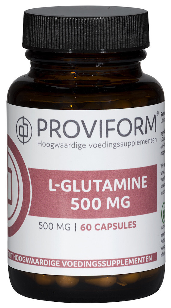 Proviform L-Glutamine 500mg Capsules