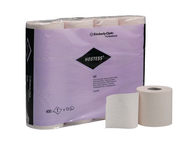 Hostess Toilet Paper, 1-Ply, 400 Sheets