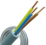 EMAT XMvK kabel 3x2.5 per rol 50 meter Wit