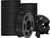 PLAMT PLA filament, diameter 1,75 mm, set van 10, compatibel met FDM-printers, zwart