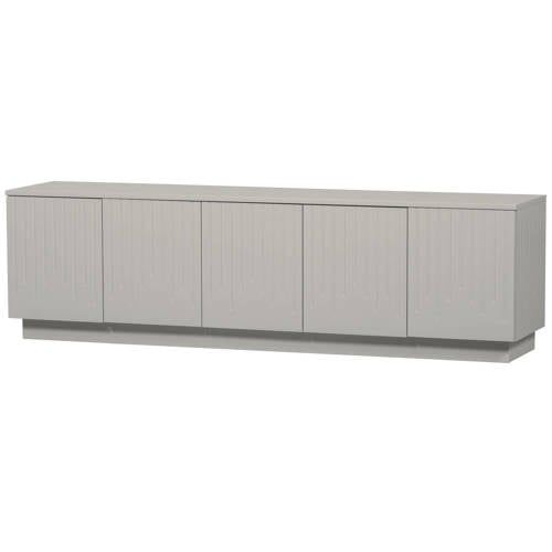 Drawer WOOOD Pencil TV-Meubel - Grenen - Mist - 180cm