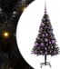 vidaXL Kerstboom Zwart 120 cm PVC