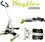 Wayflex Folding Stepper - Klapstepper met handgreep - Fitness hometrainer voor thuis - Klein fitnessapparaat voor been- en billen training - full-body training - incl. twee weerstandsbanden logo