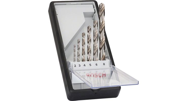 Bosch Geslepen HSS spiraalboorsets
