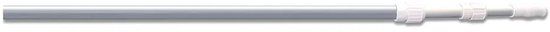 Productos Qp Poignée télescopique avec fixation à oreilles papillon 122-244cm Argent