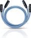 Oehlbach XXL Series 2 audio kabel 1 m 2 x RCA Blauw