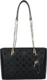 GUESS Tisha sac fourre-tout 3 compartiments Logo noir noir