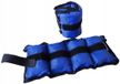 ACRA Poids de cheville réglables pour entraînement et fitness - 2 x 0,5 kg