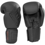 Metal Boxe Bokshandschoenen 14 oz matzwart Unisex Volwassenen Kunstleer