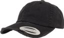 Flexfit Low Profile Destroyed Unisex Cap - Zwart