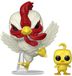 Funko Rooster Fighter POP!&Buddy Figurine en vinyle Keiji & Piyoko 9 cm