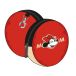 ARDITEX Disney-Minnie portemonnee rond met rits en karabijnhaak, 9 x 9 x 2 cm, Minnie muis