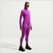 Nike Training Collant Dri-FIT Tempo Flash High-Waisted - Bold Berry/Argenté Femme, pointure Small