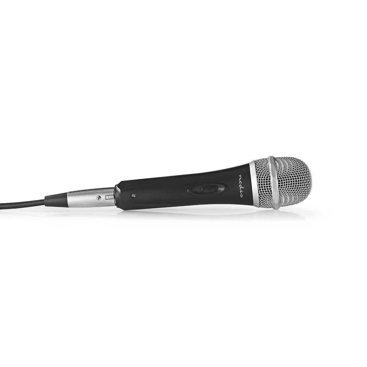Nedis MPWD50CBK Instrument Microphone - Wired - XLR-3 - Black/Grey